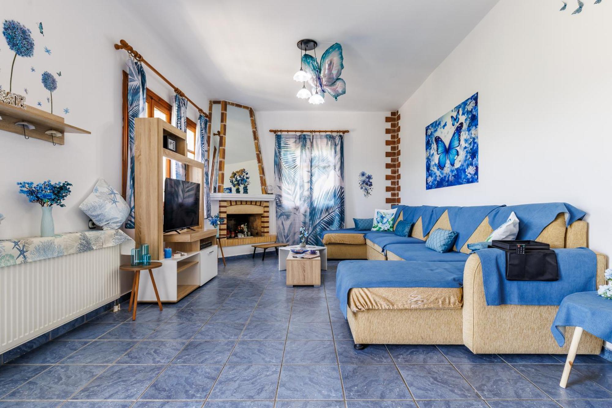 Ferienwohnung Blue Butterfly Skopelos Exterior foto